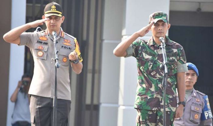 Polresta Sidoarjo Gelar Apel Konsolidasi OKS 2019 Bersama TNI Polresta Sidoarjo Gelar Apel Konsolidasi OKS 2019 Bersama TNI