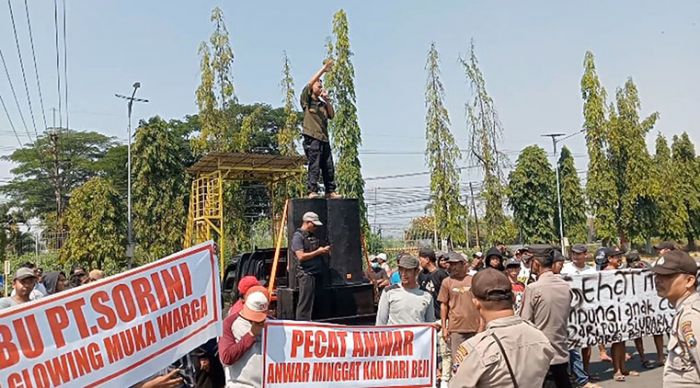 Merasa Dirugikan, Warga Kedungringin Pasuruan Luruk PT Sorini Merasa Dirugikan, Warga Kedungringin Pasuruan Luruk PT Sorini