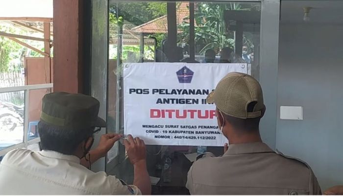 Belasan Klinik Rapid Test Antigen Tak Berizin di Ketapang Banyuwangi Ditutup Belasan Klinik Rapid Test Antigen Tak Berizin di Ketapang Banyuwangi Ditutup