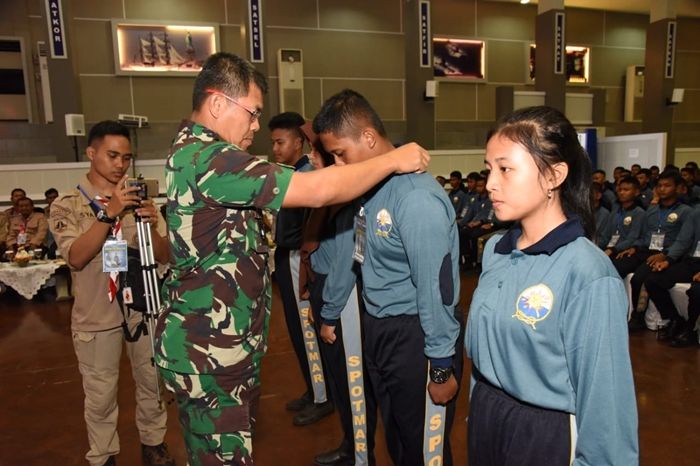 Wakili Pangkoarmada II, Aspotmar Buka Serbuan Teritorial Kaum Milenial Wakili Pangkoarmada II, Aspotmar Buka Serbuan Teritorial Kaum Milenial