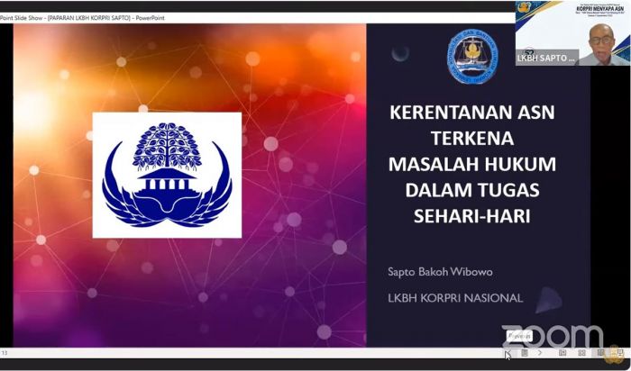 Update Wawasan Perlindungan Hukum, ASN Pemkot Kediri Ikuti Webinar-28 Korpri Menyapa ASN Update Wawasan Perlindungan Hukum, ASN Pemkot Kediri Ikuti Webinar-28 Korpri Menyapa ASN