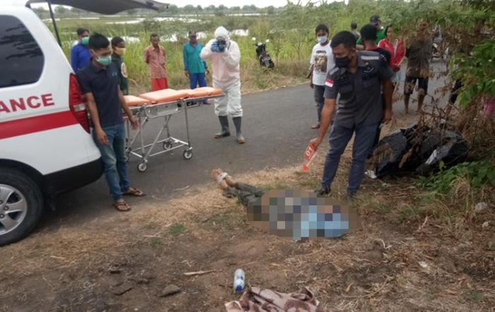 Warga Jabon Digegerkan Mayat Tergeletak di Pinggir Jalan Warga Jabon Digegerkan Mayat Tergeletak di Pinggir Jalan