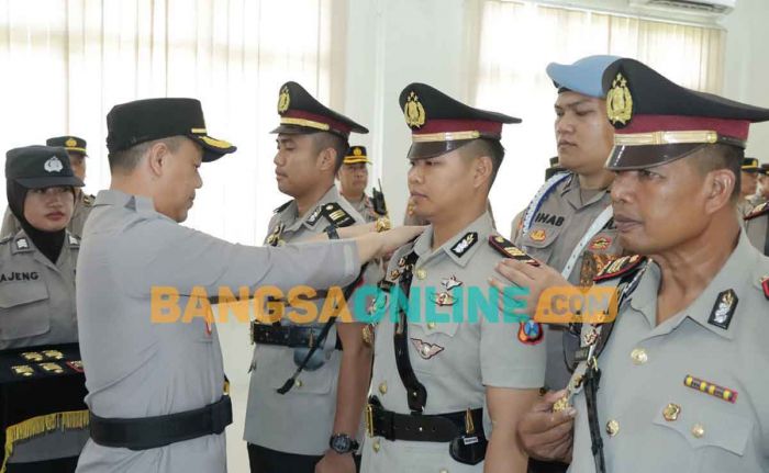 AKP Derie Fradesca Dilantik Jadi Kasatlantas Polres Gresik