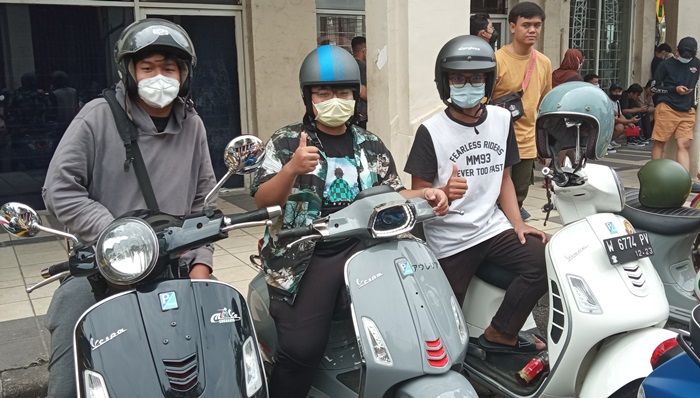 JD.ID Gelar Sunday Morning Ride Bersama Komunitas Vespa