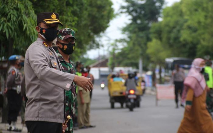 Kasus Covid-19 Masih Tinggi, Kapolres Ngawi Masifkan Ops Yustisi Gabungan