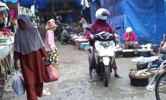 Pembangunan Pasar Anom Sumenep tak Kunjung Selesai, Pedagang Mengeluh