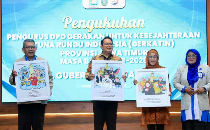Pj. Gubernur Jatim Harap DPD Gerkatin Jadi Jembatan Pemenuhan Kebutuhan Kaum Tuna Rungu Pj. Gubernur Jatim Harap DPD Gerkatin Jadi Jembatan Pemenuhan Kebutuhan Kaum Tuna Rungu