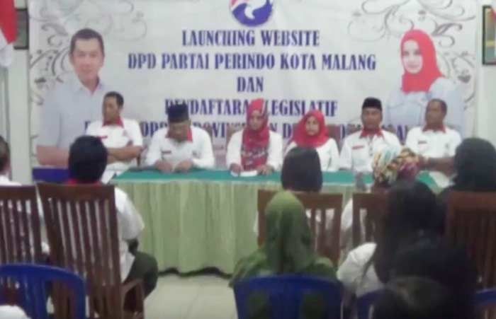 Panaskan Mesin, Perindo Kota Malang Launching Website Panaskan Mesin, Perindo Kota Malang Launching Website