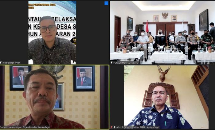 Ditjen Bina Pemdes Pantau Pilkades Serentak di Kota Batu Secara Virtual Ditjen Bina Pemdes Pantau Pilkades Serentak di Kota Batu Secara Virtual