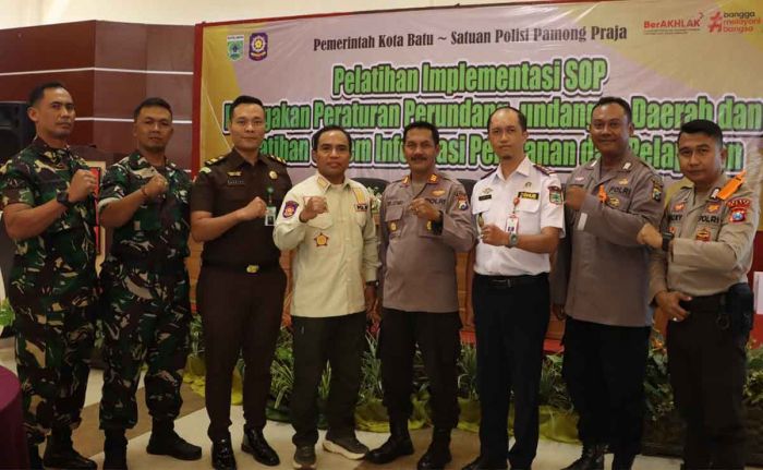 Satpol PP Kota Batu Gelar Pelatihan Manajemen Informasi