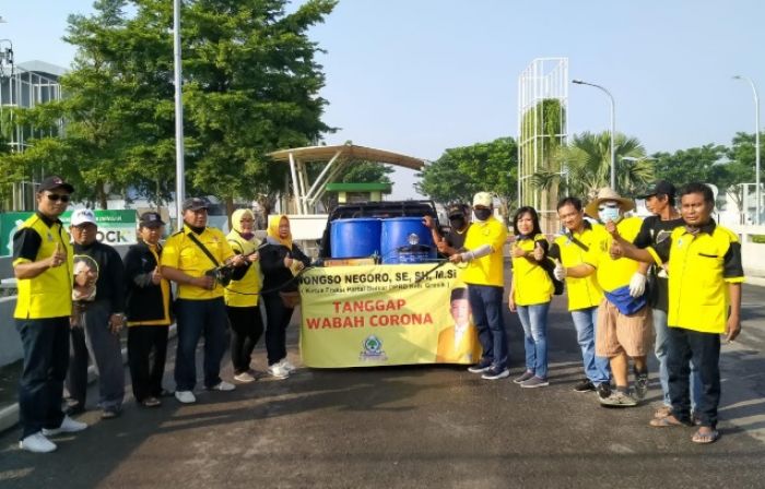 Golkar Gresik Kobarkan Perang Lawan Covid-19