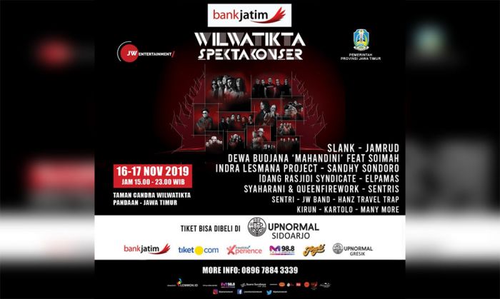 Slank, Jamrud, Dewa Budjana, dan Sederet Artis Ternama Bakal Tampil Bareng di Pandaan