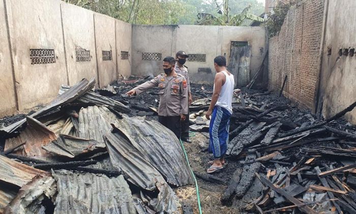 Api Lalap Bangunan Mebel di Jombang, Kerugian Ditaksir 100 Juta Api Lalap Bangunan Mebel di Jombang, Kerugian Ditaksir 100 Juta