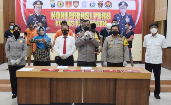 Polres Pamekasan Amankan 10 Tersangka Penyalahgunaan Narkotika Polres Pamekasan Amankan 10 Tersangka Penyalahgunaan Narkotika