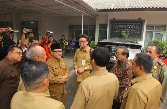 Sebelum Kunjungan Jokowi, Mendagri dan Gubernur Jatim Cek Kesiapan Kota Malang