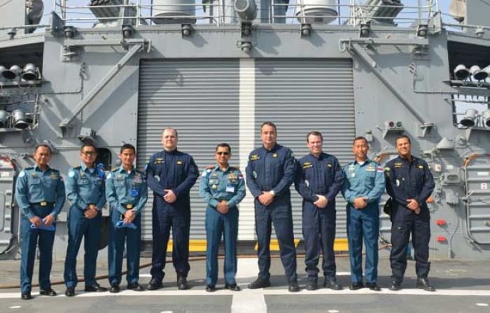 Komandan BRS LIBERAL: Bangga Bertugas Bersama KRI Bung Tomo-357 