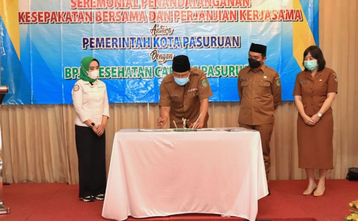 Tingkatkan Layanan Kesehatan, Pemkot Pasuruan Teken MoU dengan BPJS Kesehatan Tingkatkan Layanan Kesehatan, Pemkot Pasuruan Teken MoU dengan BPJS Kesehatan