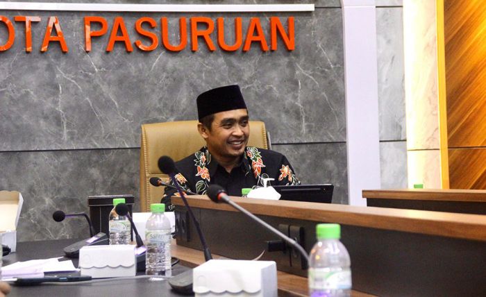 Wawali Pasuruan Ikuti Rakor Pengamanan Stok BBM dan Elpiji Bersama Gubernur Jatim