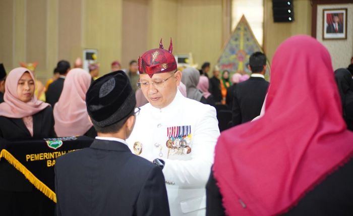 Hardiknas, 88 Guru di Kota Batu Terima Satyalancana Karya Satya Hardiknas, 88 Guru di Kota Batu Terima Satyalancana Karya Satya