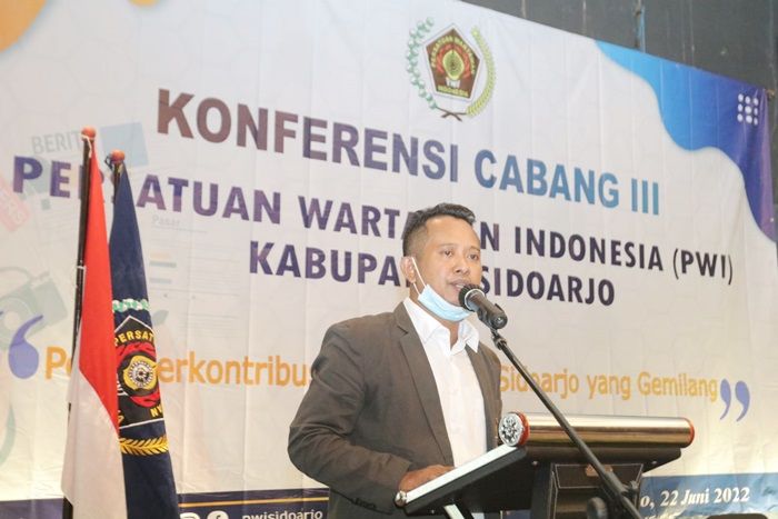 Wartawan HARIAN BANGSA Terpilih jadi Ketua PWI Sidoarjo Periode 2022-2025 Wartawan HARIAN BANGSA Terpilih jadi Ketua PWI Sidoarjo Periode 2022-2025