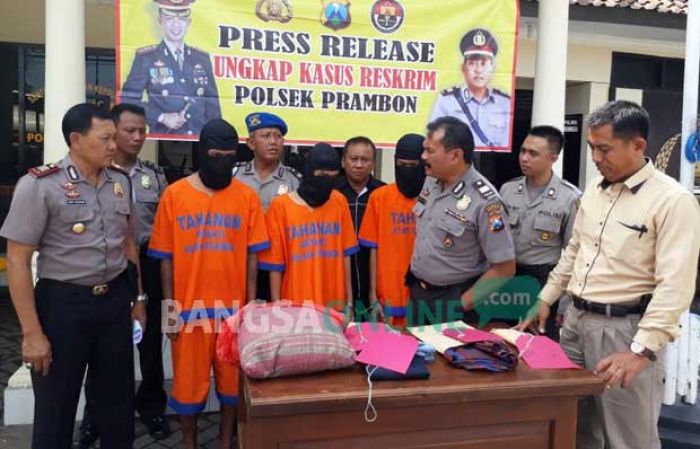 Pemerkosaan Gadis 14 Tahun di Prambon, Tiga Tersangka Terancam 15 Tahun Penjara Pemerkosaan Gadis 14 Tahun di Prambon, Tiga Tersangka Terancam 15 Tahun Penjara