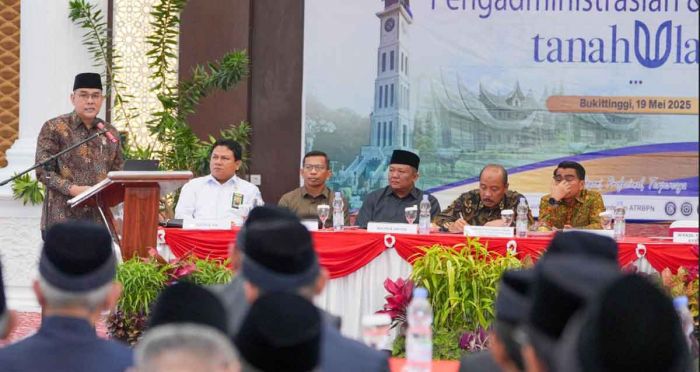 Sosialisasi di Kota Bukittinggi, Wamen ATR/BPN: Sertifikat Tanah Ulayat Hak Masyarakat Hukum Adat Sosialisasi di Kota Bukittinggi, Wamen ATR/BPN: Sertifikat Tanah Ulayat Hak Masyarakat Hukum Adat