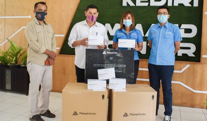 Terima Bantuan Puluhan Ribu Masker, Pemkot Kediri Siap Distribusikan ke Tenaga Medis Terima Bantuan Puluhan Ribu Masker, Pemkot Kediri Siap Distribusikan ke Tenaga Medis