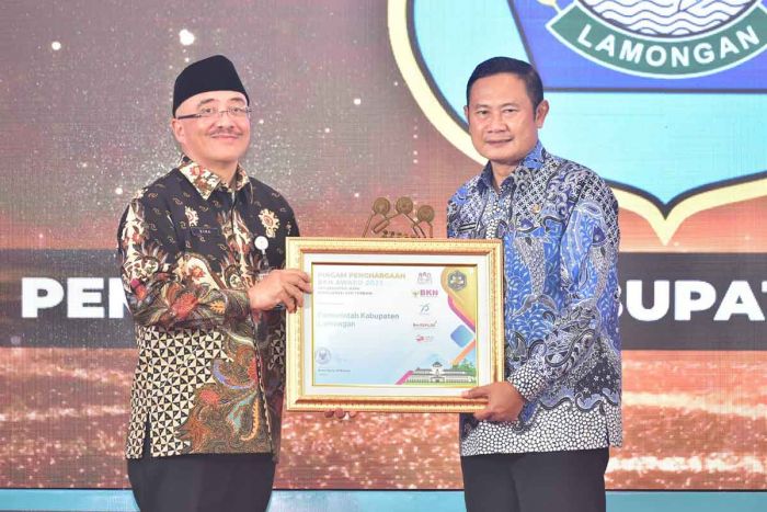 Pemkab Lamongan Kembali Raih Penghargaan di BKN Award 2023