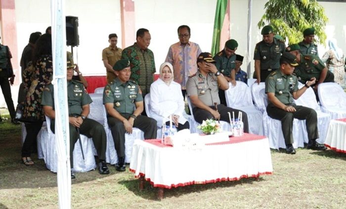 Bupati Haryanti Hadiri Penutupan TMMD ke-103 di Kediri Bupati Haryanti Hadiri Penutupan TMMD ke-103 di Kediri