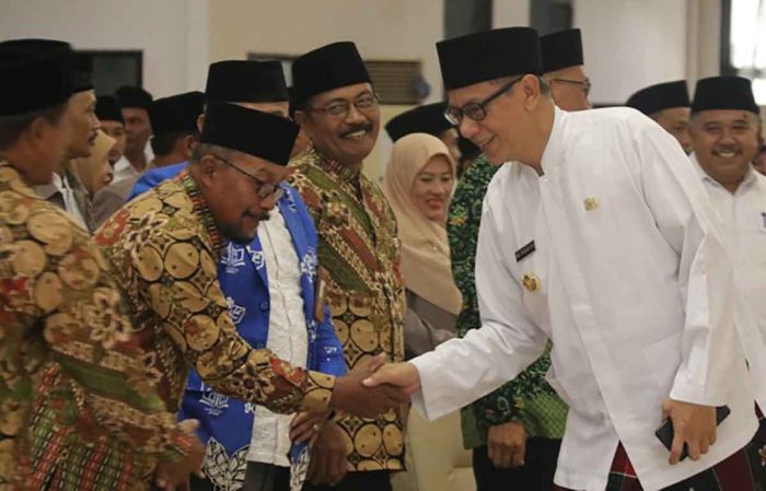 Bergini Pesan Wakil Bupati Jember saat Kukuhkan Pengurus KKG PAI Periode 2023-2027