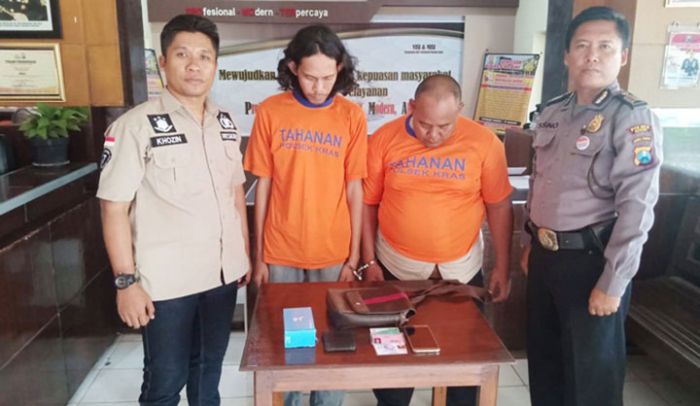 Duo Spesialis Pecah Kaca Mobil Asal Sidoarjo Dibekuk Polisi Kediri