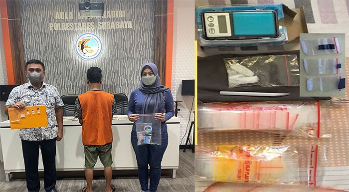 Jadi Pengedar Sabu, Warga Gubeng Klingsingan Surabaya Ditangkap Polisi Jadi Pengedar Sabu, Warga Gubeng Klingsingan Surabaya Ditangkap Polisi