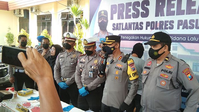 Kapolres Pasuruan Ungkap Kronologi Penangkapan Tersangka Tabrak Lari di Purwodadi