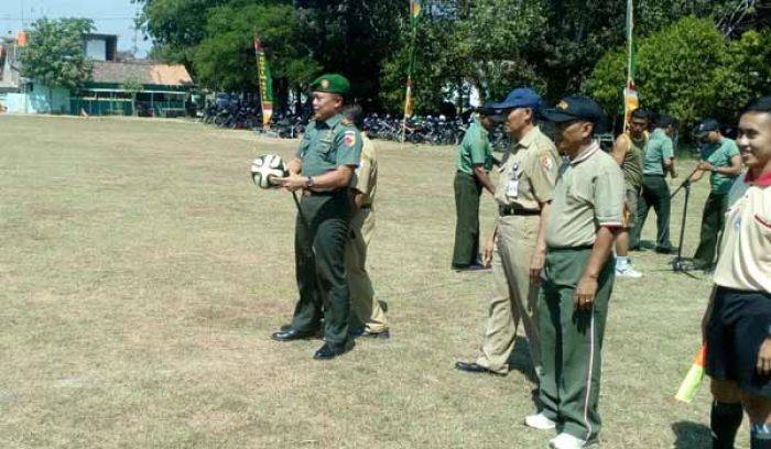 Jaring Bibit Pesepakbola Muda Lewat Turnamen, Kodim Bojonegoro Gelar Turnamen