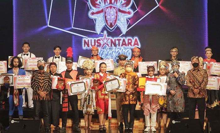 Forkopimda Kota Pasuruan Hadiri Puncak Malam Gebyar Nusantara Gemilang Jawa Timur 2022