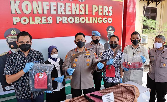 Kapolres Probolinggo Beberkan Kronologi Pelaku Pembunuhan di Tiris