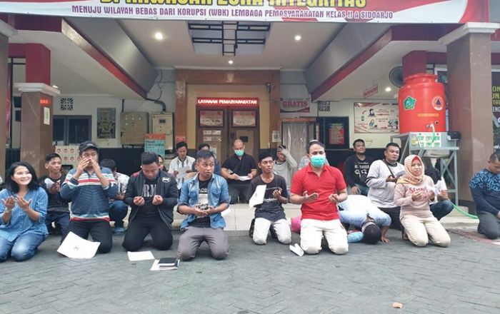 Darurat Covid-19, Lapas Sidoarjo Bebaskan 127 Warga Binaan