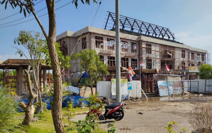 Realisasi Pembangunan Gedung Lettu Imam di Kompleks Perkantoran Raci Pasuruan Capai 40 Persen