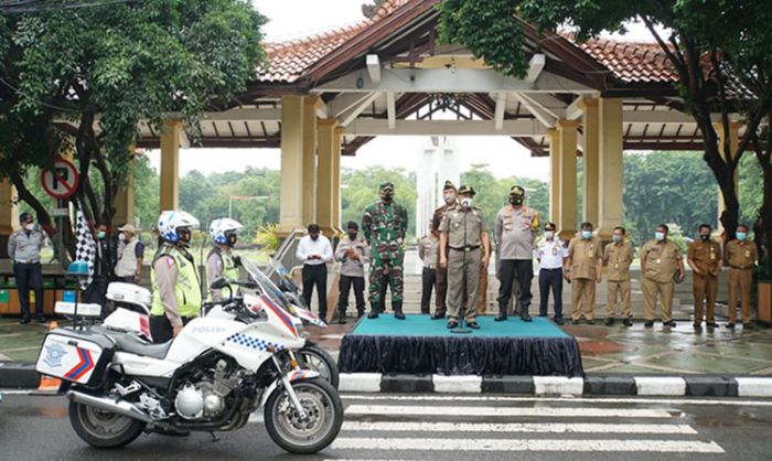 Awali PPKM, Pemkab Sidoarjo Edukasi Masyarakat Disiplin Protokol Kesehatan Awali PPKM, Pemkab Sidoarjo Edukasi Masyarakat Disiplin Protokol Kesehatan