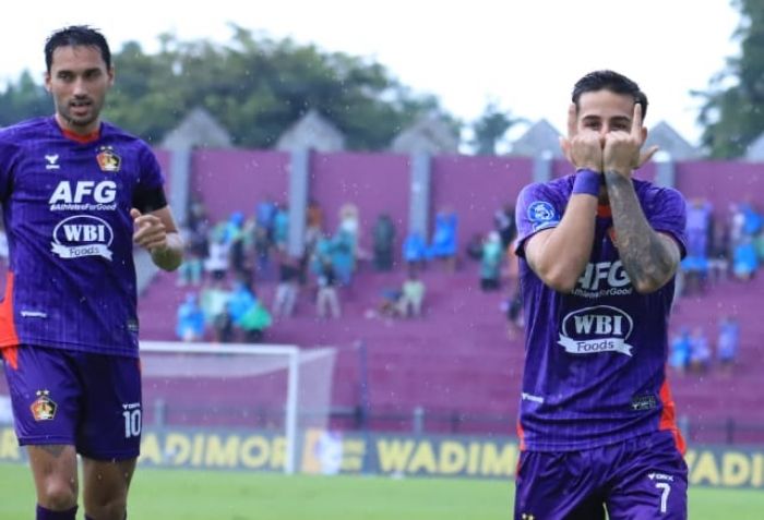 Debut Ernesto Gomez di Persik Kediri Berbuah Manis, Cetak Gol dan Jadi Player Of The Match