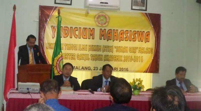 STIH SG Malang Gelar Yudisium, Malik: Alumnus Harus Bermoral dan Berguna untuk Masyarakat STIH SG Malang Gelar Yudisium, Malik: Alumnus Harus Bermoral dan Berguna untuk Masyarakat