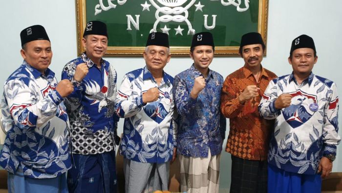 Peringati HSN 2021, AHY dan Emil Dardak Sapa Kiai dan Santri di Banyuwangi