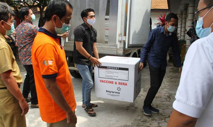 ​Blitar Raya Terima Distribusi Vaksin Sinovac, Pekan Ini Siap Diluncurkan