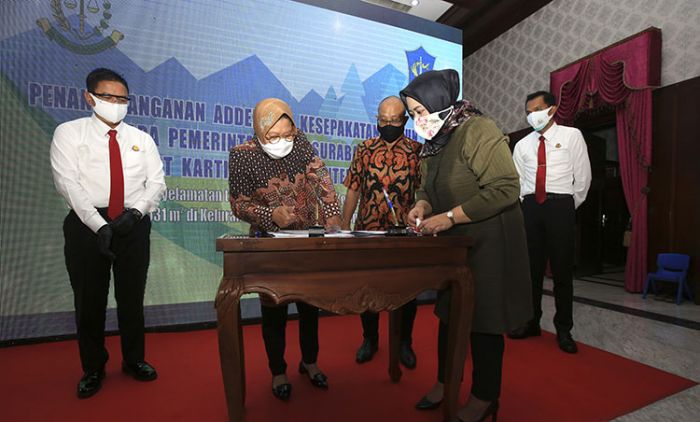 Wali Kota Risma Bersama Kejaksaan Berhasil Selamatkan Aset Senilai Rp 121 Miliar Wali Kota Risma Bersama Kejaksaan Berhasil Selamatkan Aset Senilai Rp 121 Miliar