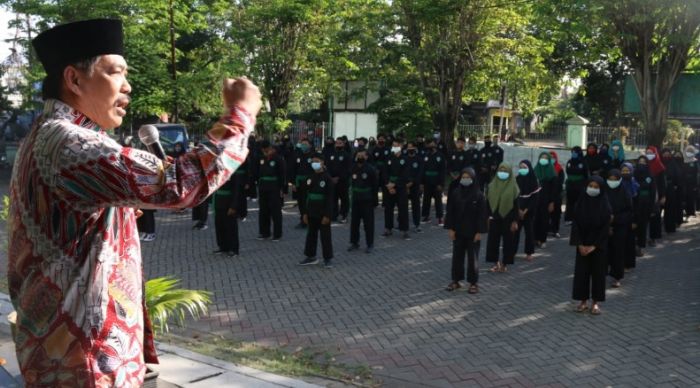 Cak Nur Wejangi Pendekar Pagar Nusa Sidoarjo yang Bakal Ujian Kenaikan Tingkat