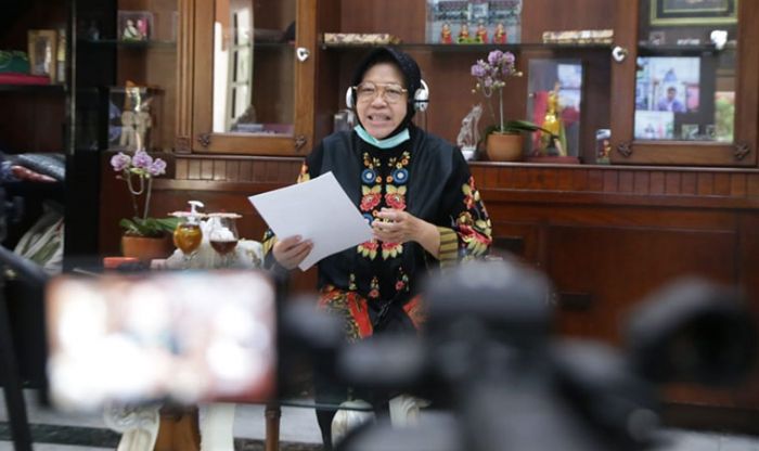 Wali Kota Risma Sampaikan Usulan Program Tahunan UCLG Aspac Virtual Wali Kota Risma Sampaikan Usulan Program Tahunan UCLG Aspac Virtual