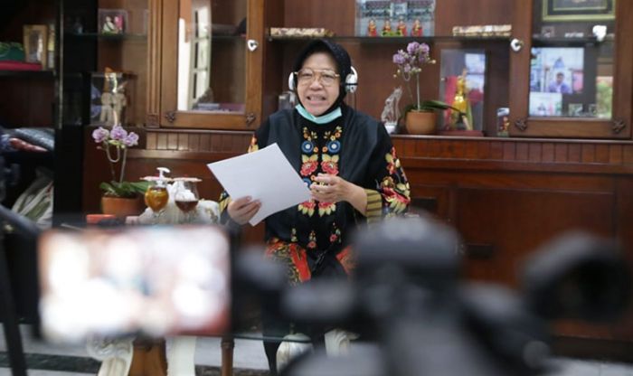 Wali Kota Risma Sampaikan Usulan Program Tahunan UCLG Aspac Virtual