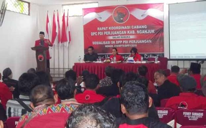 Jabat Plh PDIP Nganjuk, Kanang: Segera Lakukan Konsolidasi