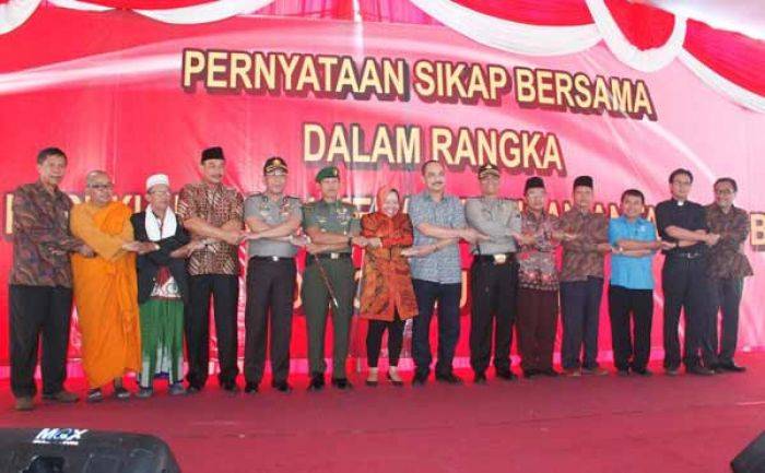 Tokoh Agama Sepakat Jaga Kerukunan Umat Beragama di Surabaya Tokoh Agama Sepakat Jaga Kerukunan Umat Beragama di Surabaya