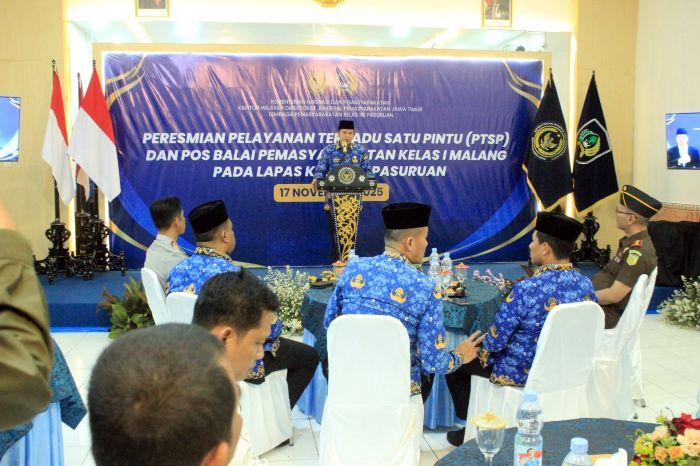 Lapas Pasuruan Kini Punya Layanan PTSP, Wawali Nawawi Apresiasi Peningkatan Pelayanan